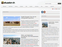 Tablet Screenshot of ekuador.ch